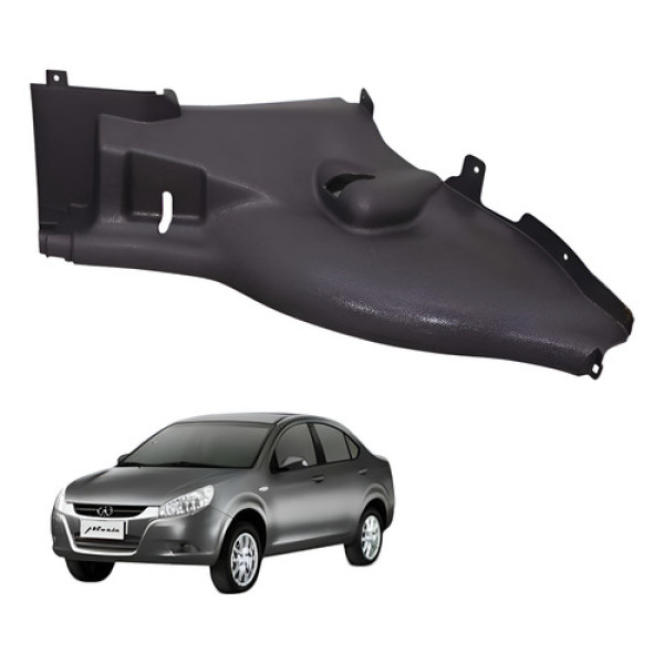  Acabamento Banco Traseiro Direito Jac J3 Turin 1.4 2012 Preto