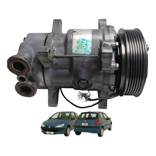 Compressor Ar Condicionado Peugeot 206 1.6 8v 2000