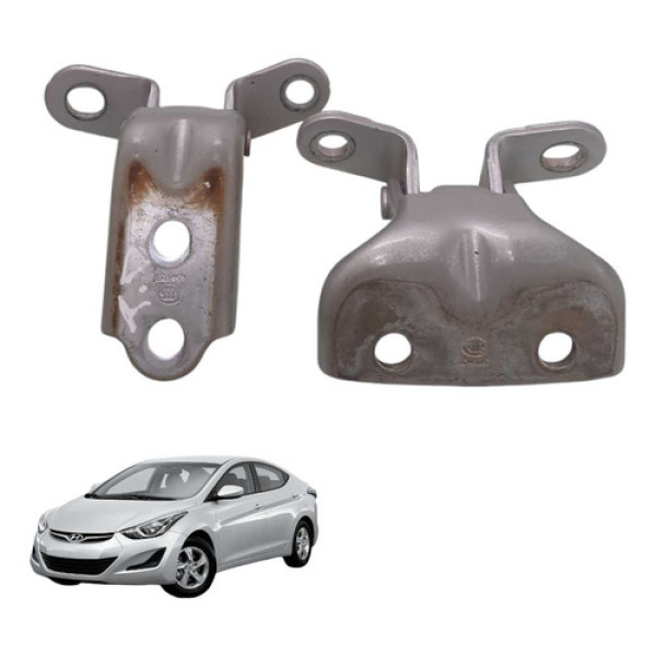 Par Dobradiça Traseira Ld Hyundai Elantra 2012 2014