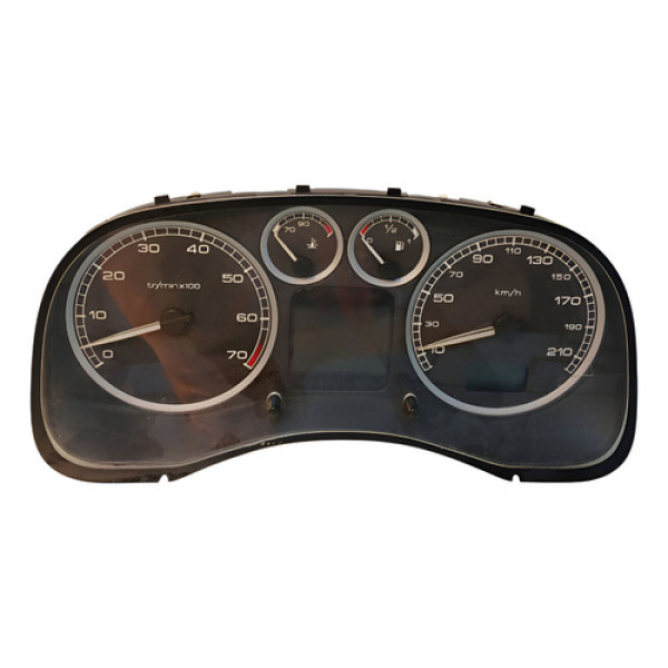 Painel Instrumentos Peugeot 307 2006 2010 9645768480 Preto