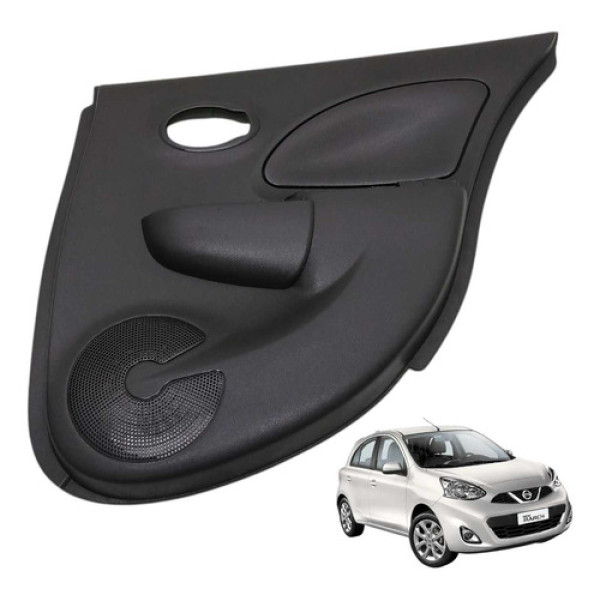 Forro Forração Porta Traseira Direita March 1.0 3cc Sv 2016 