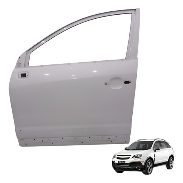 Porta Dianteira Esquerda Captiva 2.4 185cv 2012 Esquerdo Branco