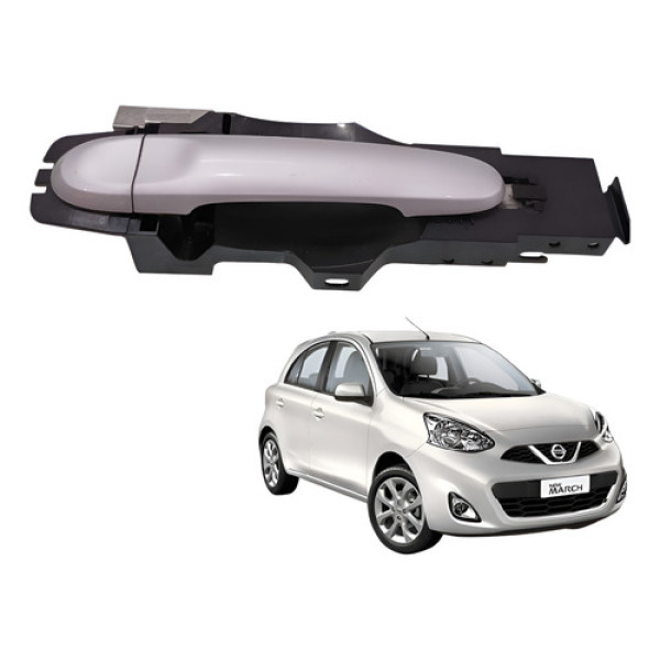 Maçaneta Externa Dianteira Direita March 1.0 3cc Sv  2016 Dianteira