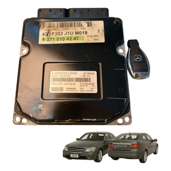 Modulo Central Injeção C/ Chip Mercedes Clc 200 1.8 K 2010