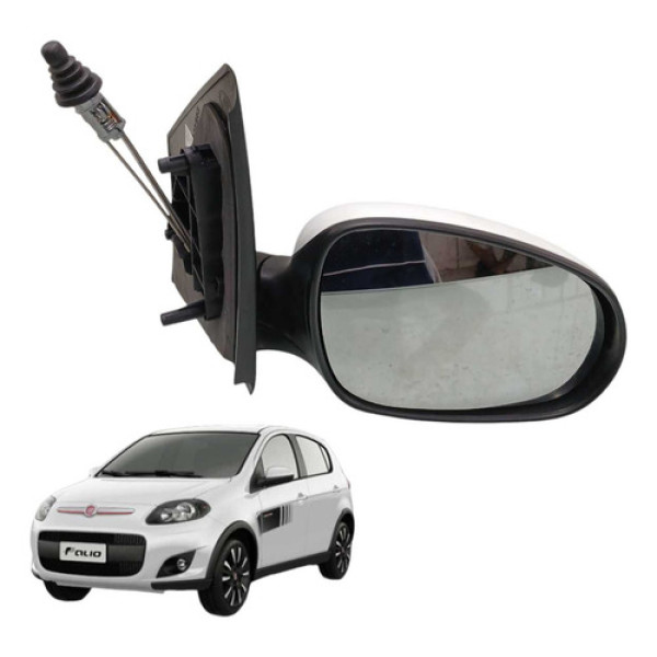  Retrovisor Manual Direito Palio 1.6 16v 2014