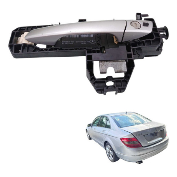 Maçaneta Externa Dianteira Esquerda C200 Kompressor 2009 