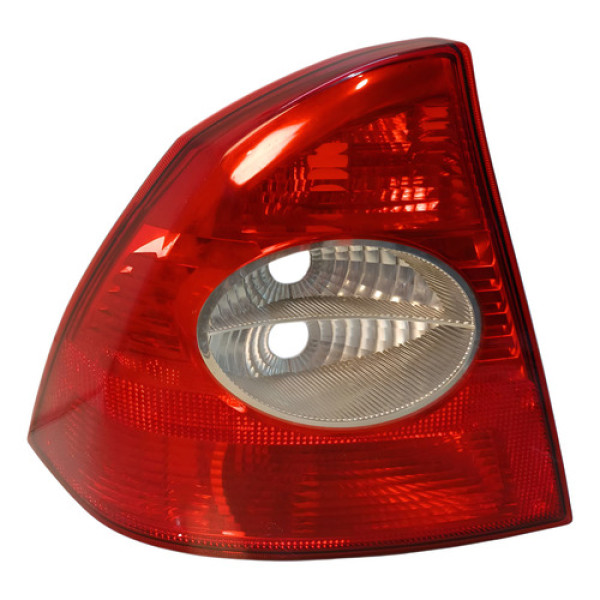 Lanterna Traseira Esquerda Ford Fiesta Sedan 2008 2012 Esquerdo/motorista Vermelho