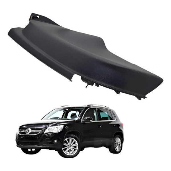 Acabamento Banco Traseiro Esquerdo Tiguan 2.0 Tsi 2010 Preto