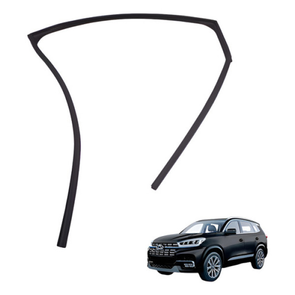 Canaleta Vidro Traseiro Le Tiggo 8 2021 2024 1.6t Gdi Preto