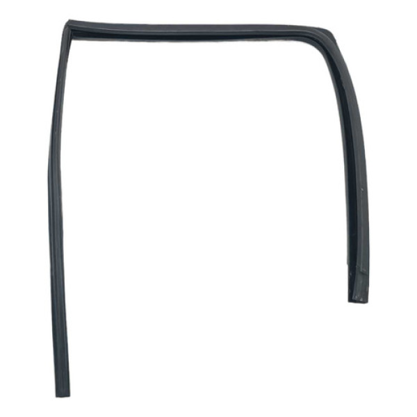 Canaleta Vidro Traseiro Direito Renault Clio Exp 1.0  2016 Preto