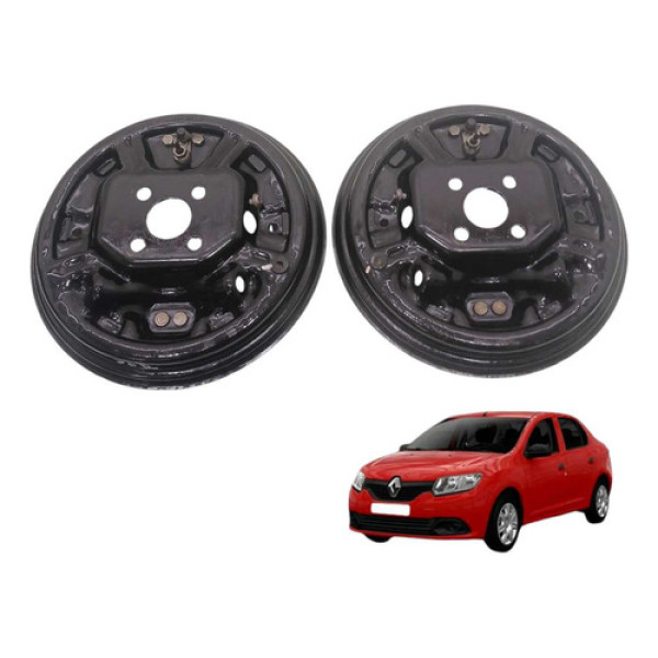 Tambor Freio Traseiro Renault Logan 2015 2018 1.0 3cc