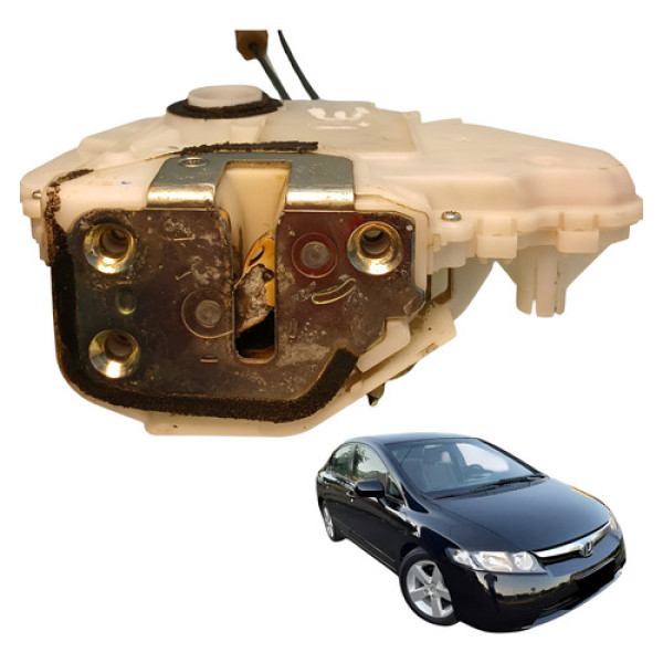 Fechadura Porta Dianteira Esquerda Honda New Civic 2007 2011