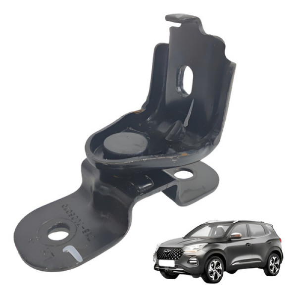 Suporte Banco Traseiro Esquerdo Chery Tiggo 1.5 Flex 2021 Preto