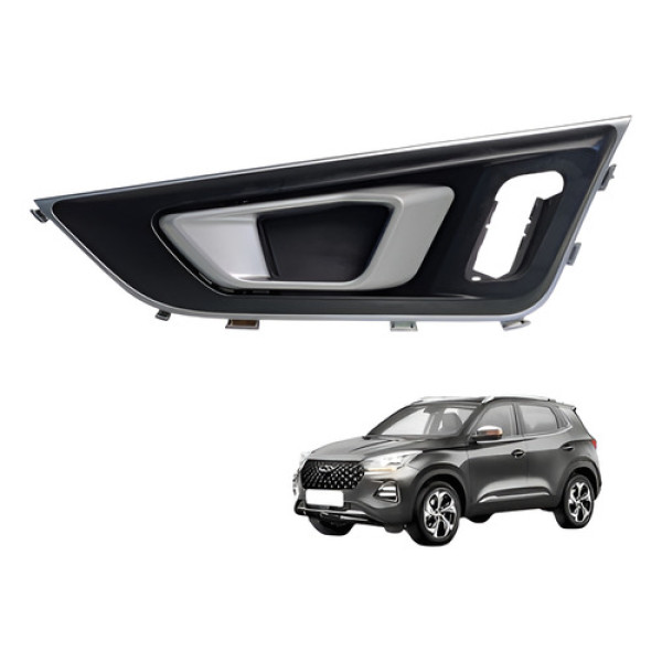 Maçaneta Interna Dianteira Esquerda Tiggo 5x 1.5 Flex 2021 Cinza-escuro