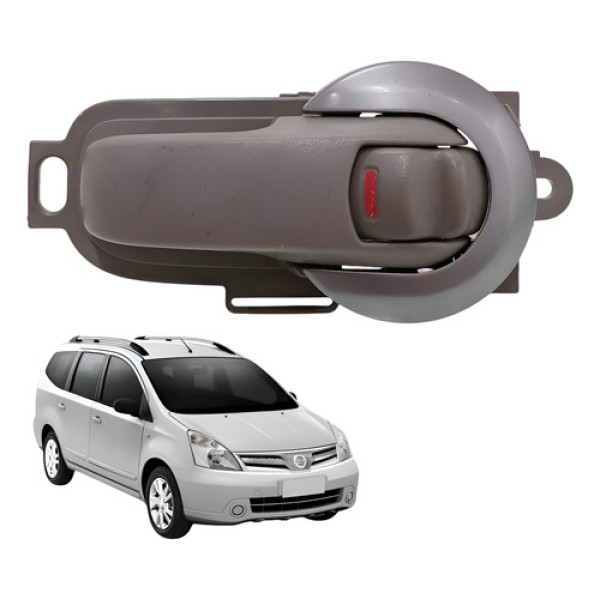 Maçaneta Interna Dianteira Direita Livina 1.6 Flex 2009 2012 Dianteira