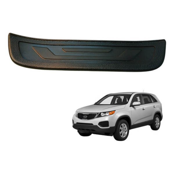 Soleira Porta Traseira Direita Sorento 2.4 2012 Preto