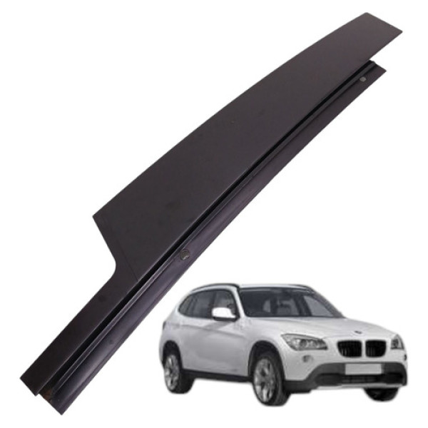 Moldura Coluna Porta Dianteira Direita Bmw X1 2.0 2011 2012