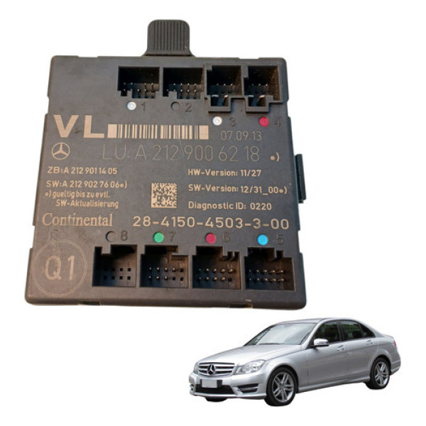 Modulo Conforto Porta Dianteira Esquerda Mercedes C180 2013