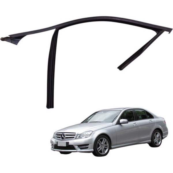 Canaleta Vidro Dianteiro Esquerdo Mercedes C180 2013 2014