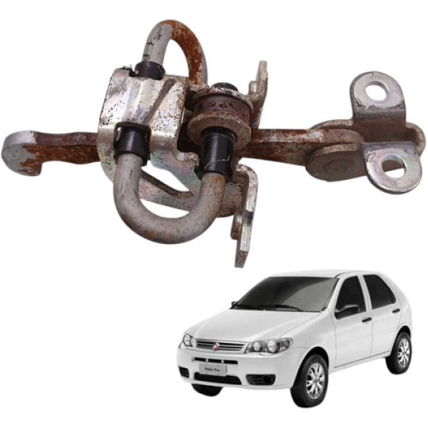  Limitador Porta Dianteira Esquerda Palio 1.0 Fire 2008 2012