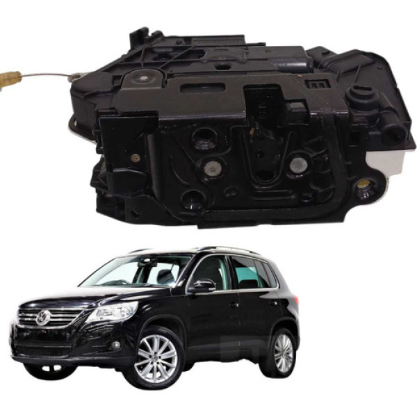 Fechadura Porta Traseira Direita Tiguan 2.0 Tsi 2010