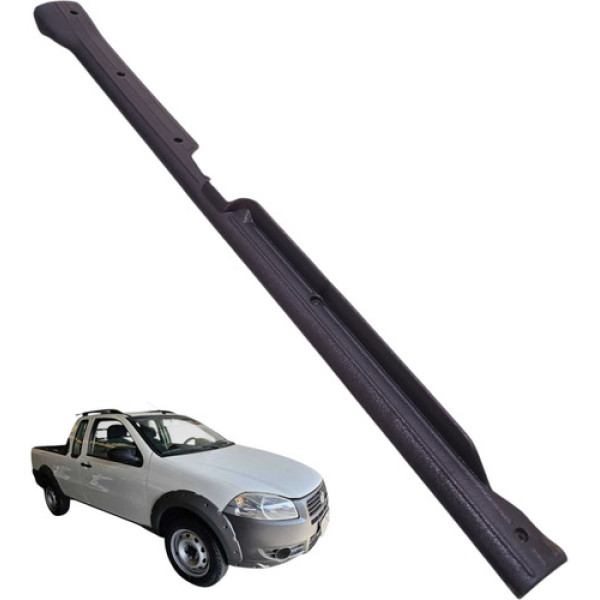 Soleira Porta Esquerda Fiat Strada 1.4 Working 2012 Cinza-escuro