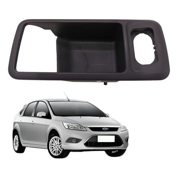 Moldura Maçaneta Interna Traseira Esquerda Focus 2008 2012