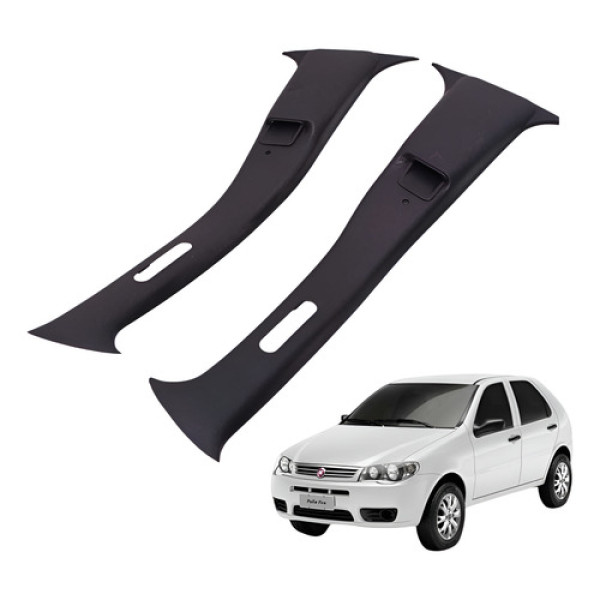 Moldura Coluna Central Par Palio 1.0 Fire 2008 2012