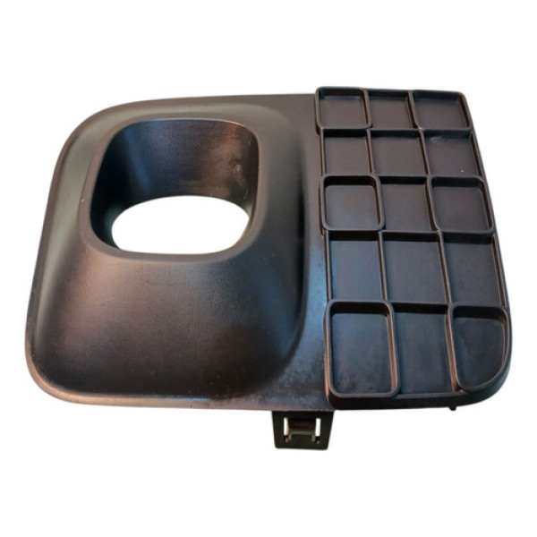 Moldura Farol Milha Esquerdo Fiat Uno 2015 2020 Preto Esquerdo