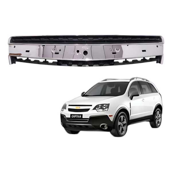 Grade Parachoque Dianteira Captiva 2.4 185cv 2012 Cromado Ambos Os Lados