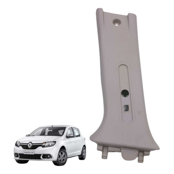 Acabamento Esquerdo Coluna Central Sandero 1.0 3cc 2017