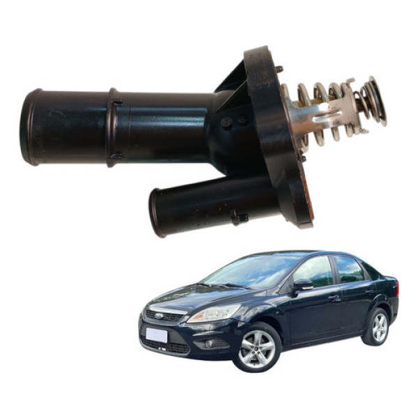 Carcaça Valvula Termostatica Ford Focus 2.0 2009 2012 Flex
