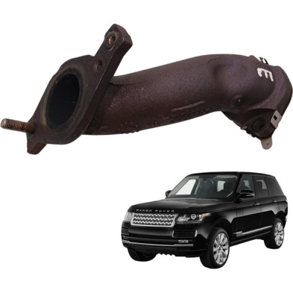 Tubo Coletor Escape Esquerdo Range Rover Vogue 4.4 2013