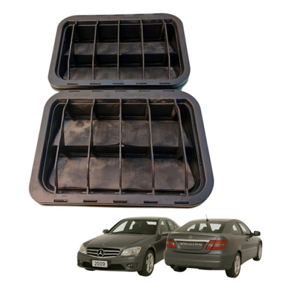 Saida Ar Parachoque Traseiro Par Mercedes Clc 200 1.8 2010