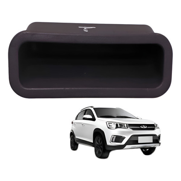 Puxador Tampa Traseira Tiggo 2 1.5 2019 2020 Cinza-escuro