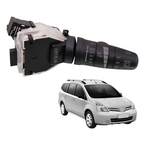 Chave Limpador Parabrisa Livina 1.6 Flex 2009 2012