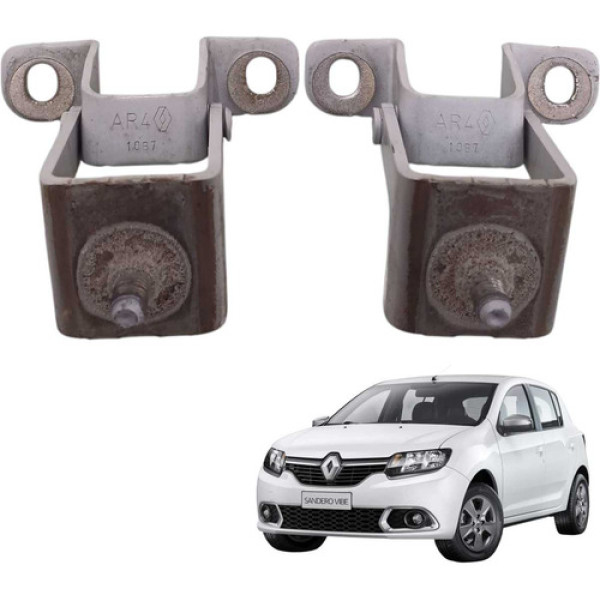 Dobradiça Tampa Traseira Par Renault Sandero 1.0 3cc 2017