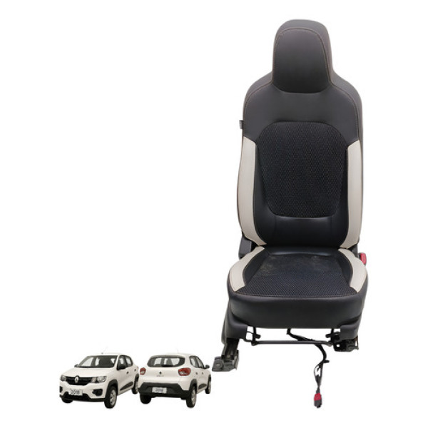 Banco Dianteiro Direito Renault Kwid 1.0 2017 2022 Preto