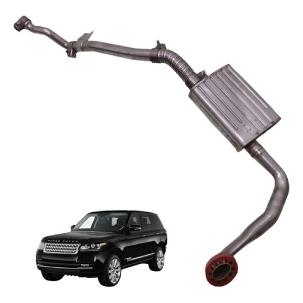 Pre Aquecedor Aux Tubo Escapamento Range Rover Vogue 2013