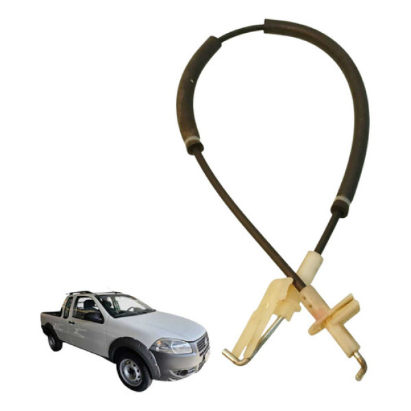 Cabo Fechadura Porta Direita Fiat Strada 1.4 2p 2012 Preto