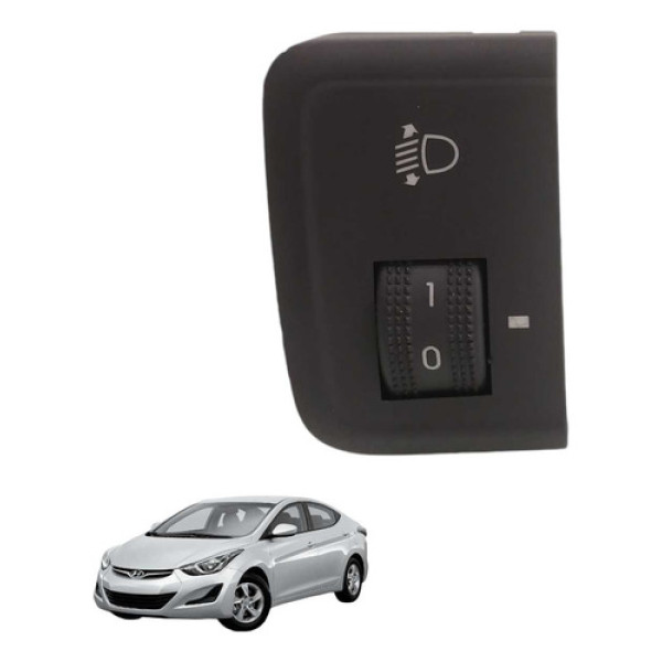 Comando Regulagem Farol Hyundai Elantra 2012 2014