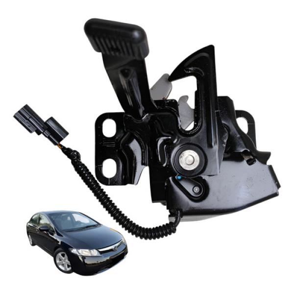 Fechadura Trava Capo Honda Civic 1.8 Lxs 2007 2011