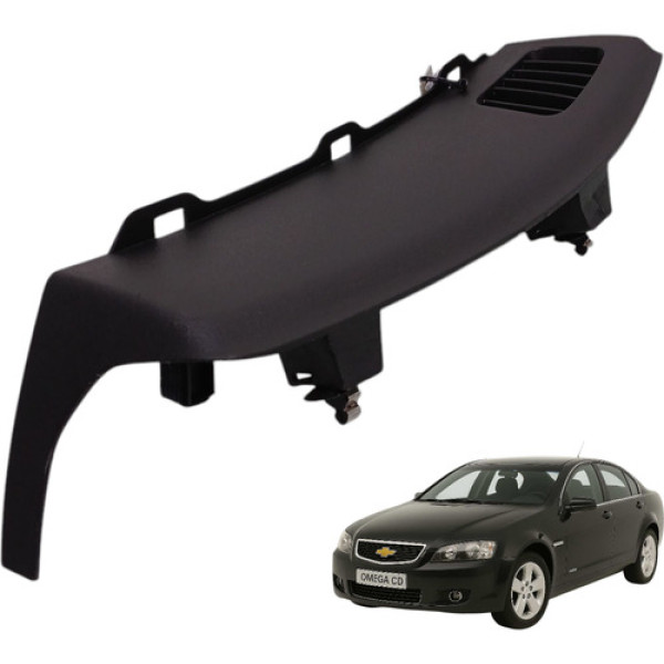 Acabamento Saída Ar Direita Painel Omega Cd 2008 2009 2010