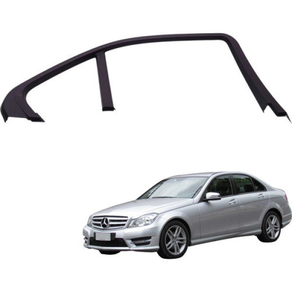Moldura Interna Porta Traseira Esquerda Mercedes C180 2013