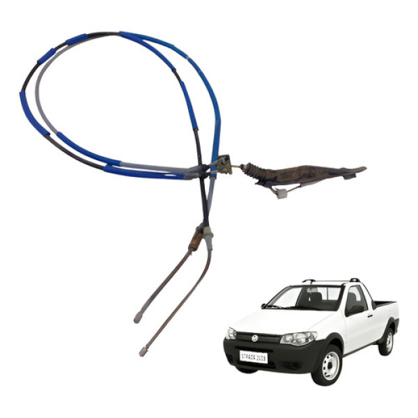Cabo Freio Mao Fiat Strada 1.4 Fle 2008 2010