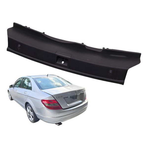 Acabamento Soleira Porta Malas C200 Kompressor 1.8 2009  Preto