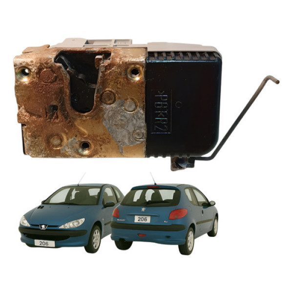 Fechadura Porta Dianteira Direita Peugeot 206 2000
