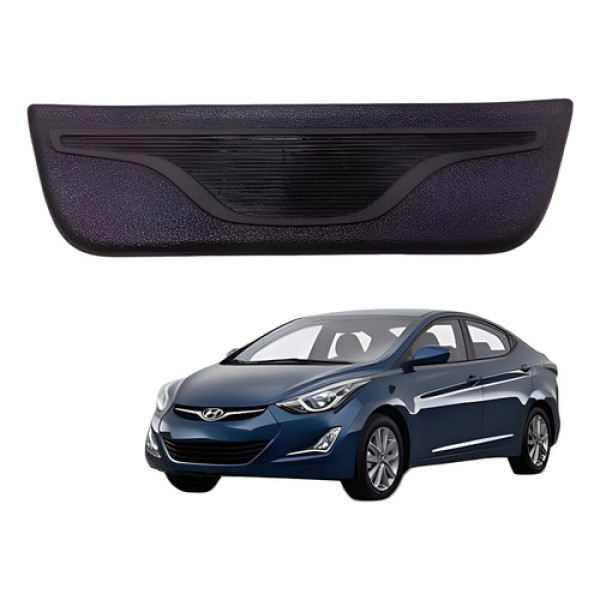 Soleira Porta Traseira Direita Elantra 1.8 2012 2013 Preto