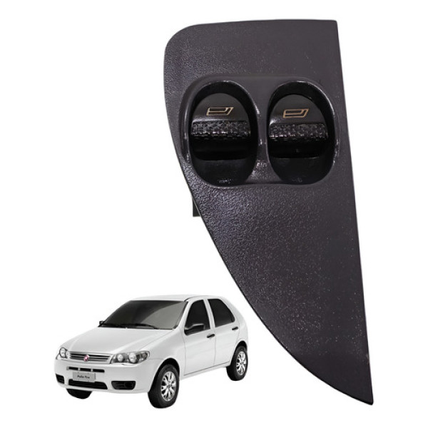 Comando Vidro Dianteiro Esquerdo Palio 1.0 Fire 2008 2012