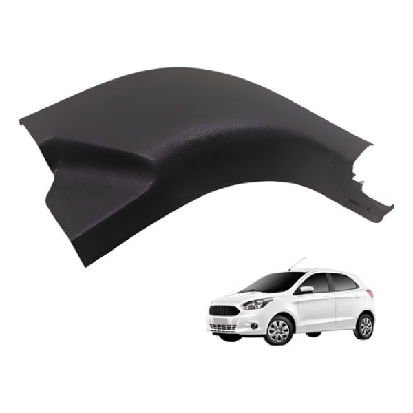 Soleira Dianteira Esquerda Ford Ka 1.0 2015 2017 Preto
